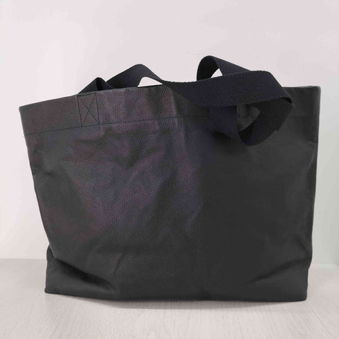 ヨウジヤマモト Yohji Yamamoto シグネチャーロゴカウレザートートバッグ S メンズ ONE SIZE